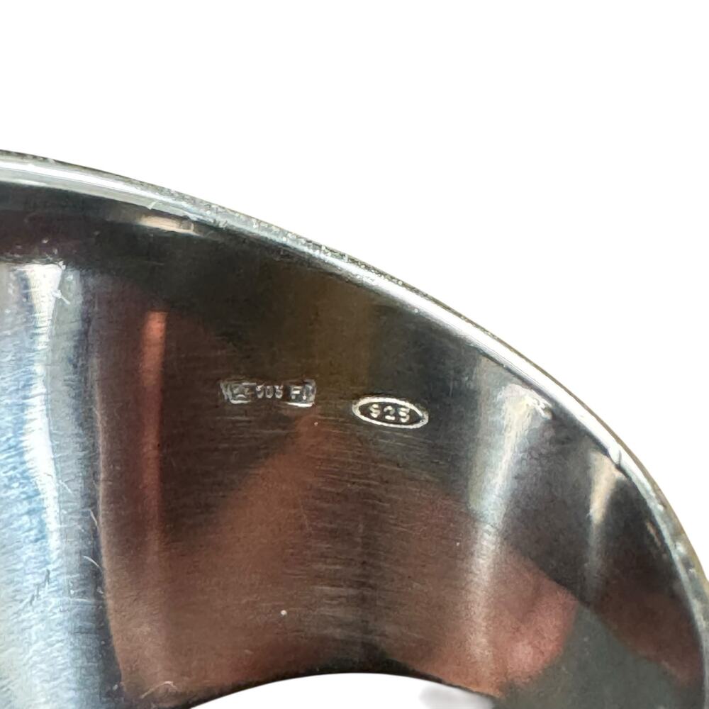 Gucci Sterling Silver Bubble Ring - image 7